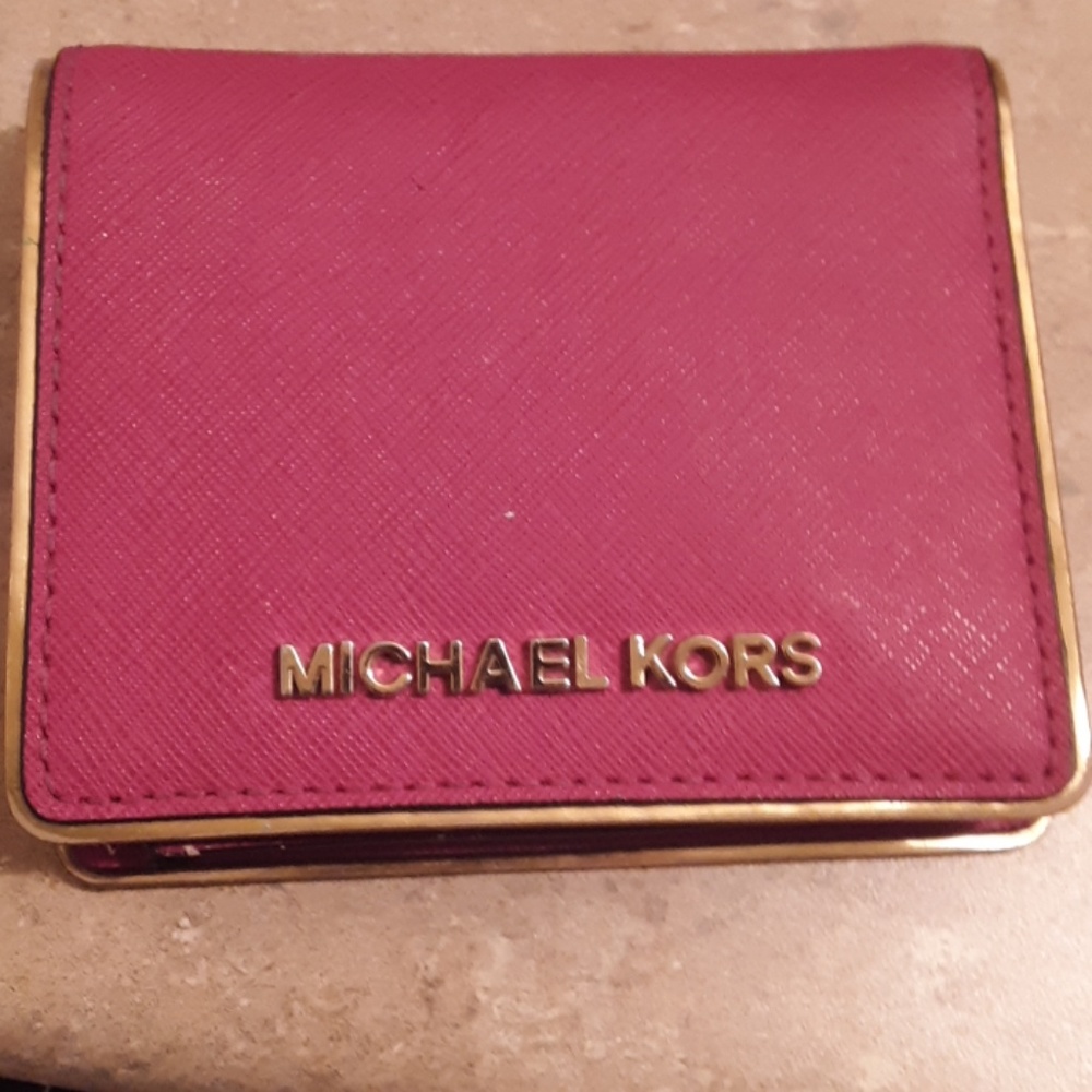 Pink wallet